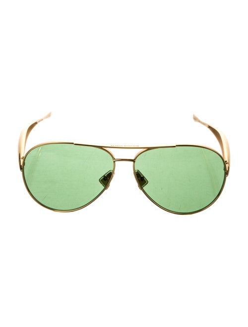 Bottega Veneta Aviator Tinted Sunglasses
