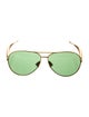 Bottega Veneta Aviator Tinted Sunglasses