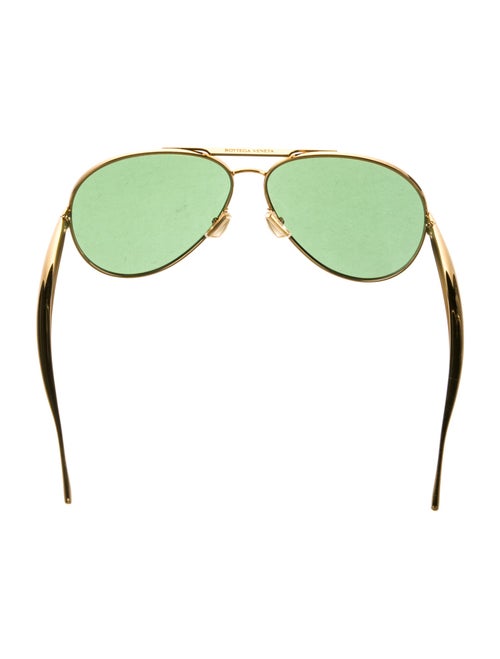 Bottega Veneta Aviator Tinted Sunglasses