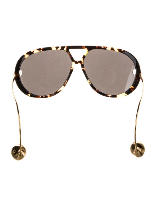 Bottega Veneta Aviator Tinted Sunglasses