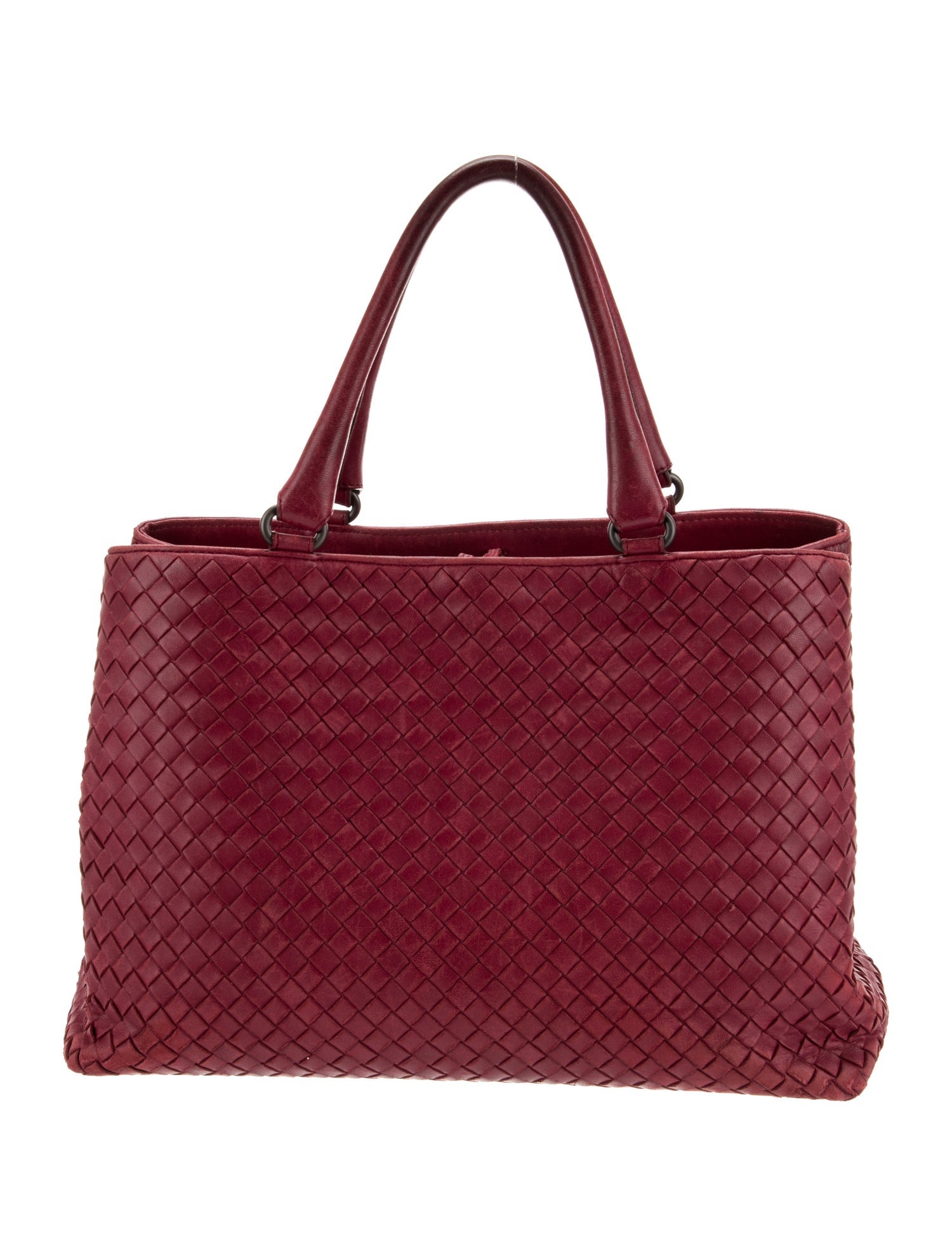 Bottega Veneta Leather Top Handle Bag Vintage