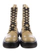 Bottega Veneta Leather Combat Boots