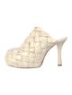 Bottega Veneta Intrecciato Weave Leather Mules