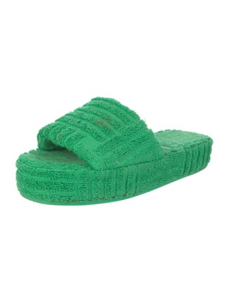 Bottega Veneta Terry Cloth Slides