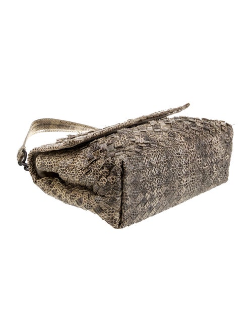 Bottega Veneta Snakeskin Shoulder Bag