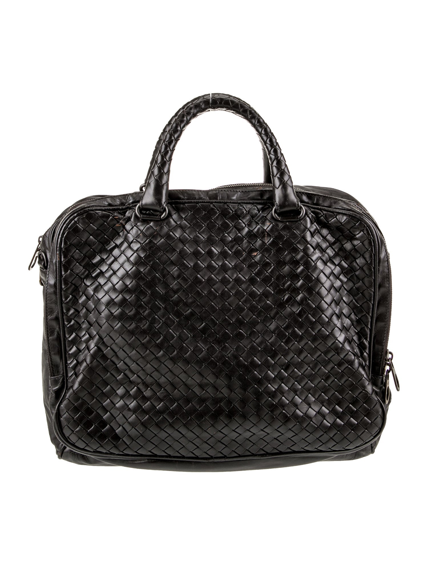 Bottega Veneta Intrecciato Top Handle Bag