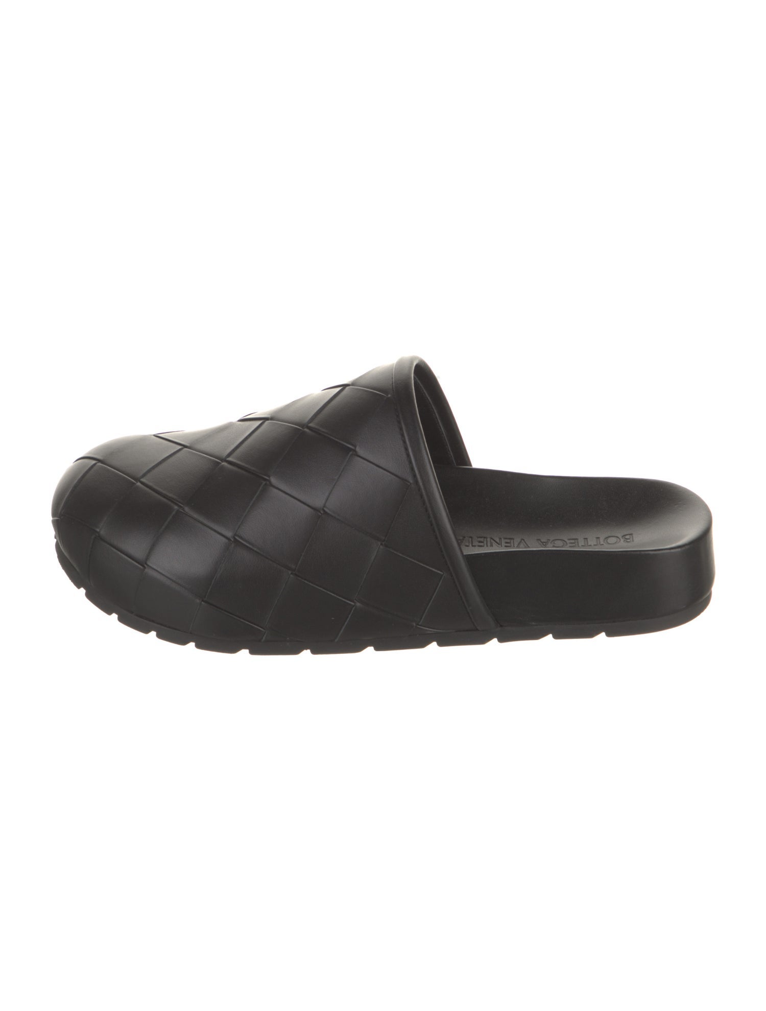 Bottega Veneta Intrecciato Weave Leather Mules
