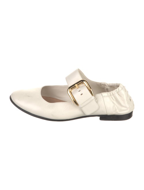 Bottega Veneta Leather Mary Jane Flats