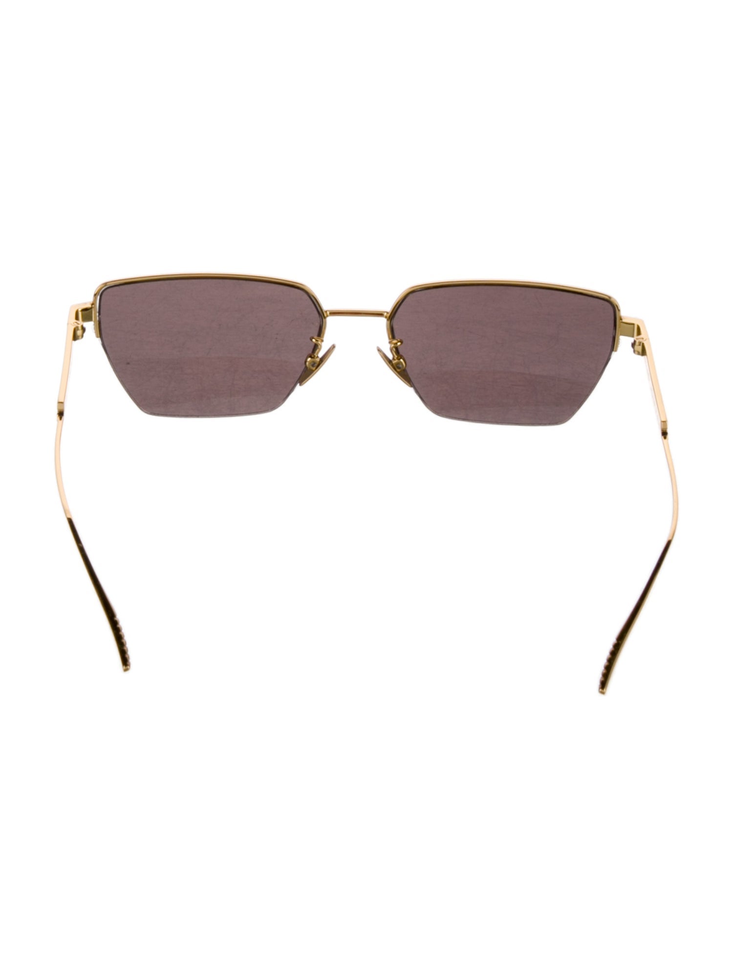 Bottega Veneta Square Tinted Sunglasses