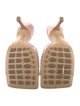 Bottega Veneta Satin Crystal Embellishments Slides