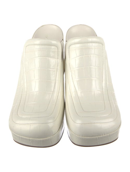 Bottega Veneta Embossed Leather Mules