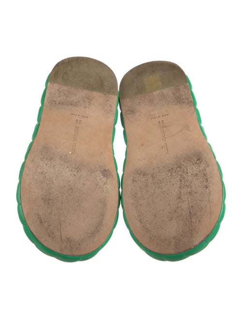 Bottega Veneta Quilted Pattern Leather Slides
