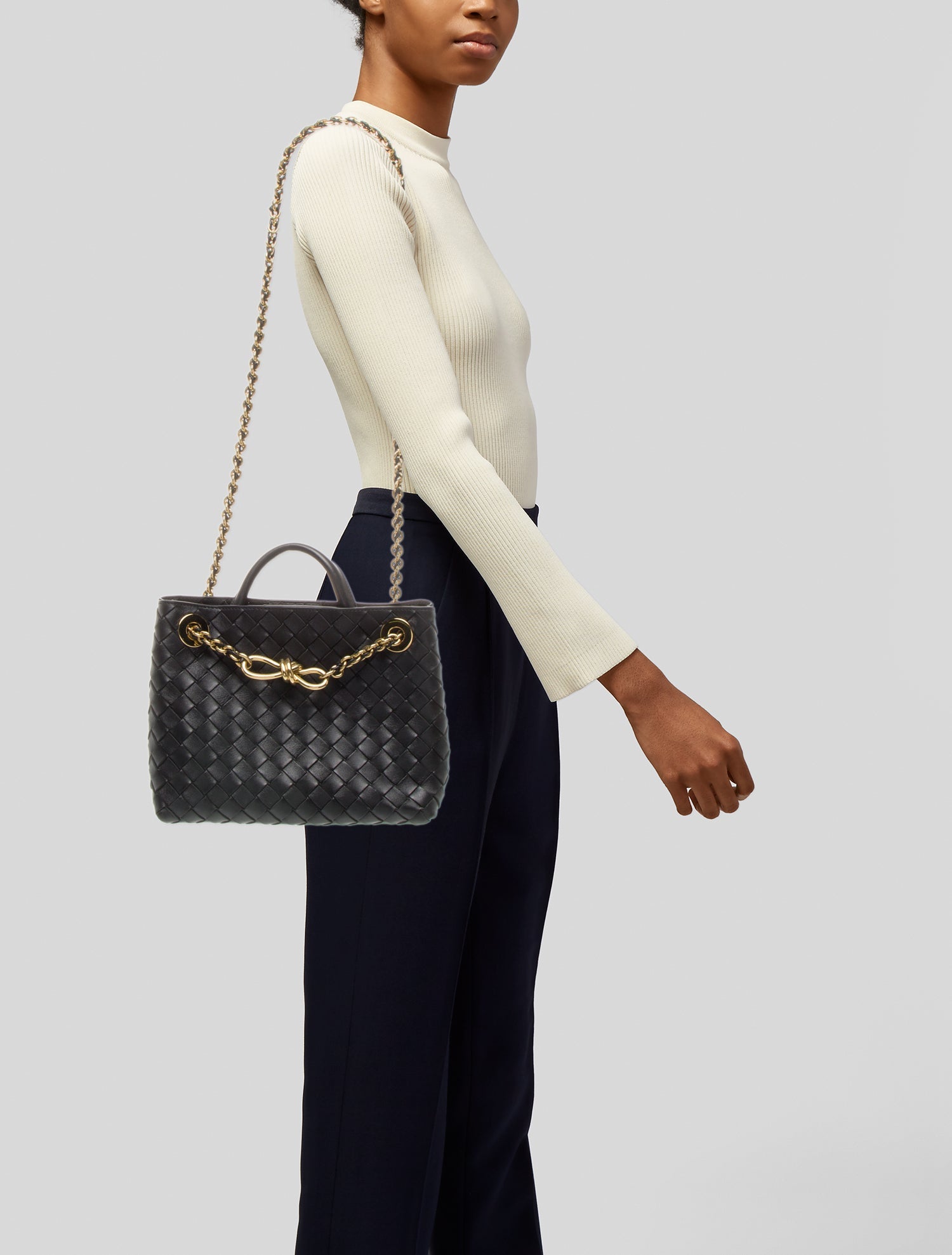 Bottega Veneta Intrecciato Andiamo Small