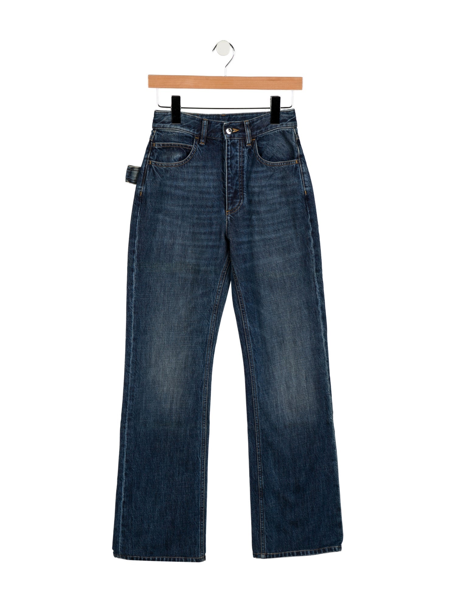 Bottega Veneta High-Rise Wide Leg Jeans