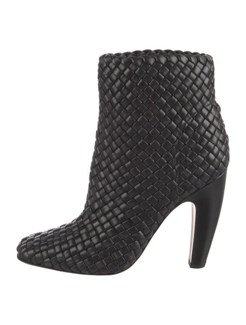 Bottega Veneta Intrecciato Weave Leather Boots