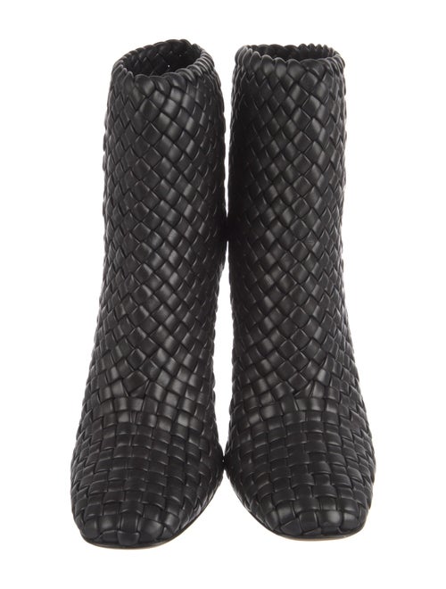 Bottega Veneta Intrecciato Weave Leather Boots