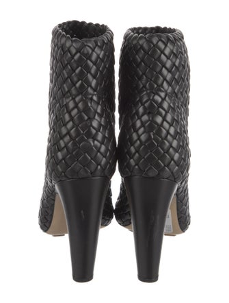 Bottega Veneta Intrecciato Weave Leather Boots