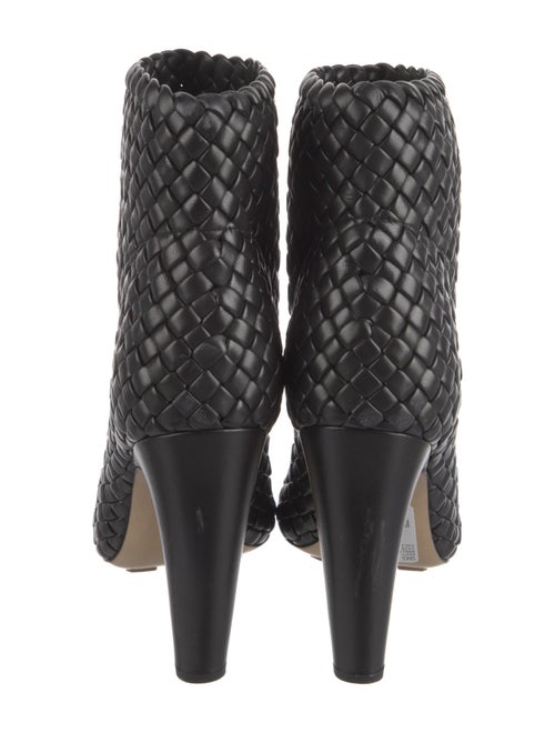Bottega Veneta Intrecciato Weave Leather Boots