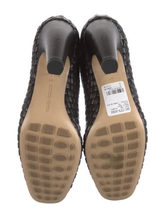 Bottega Veneta Intrecciato Weave Leather Boots