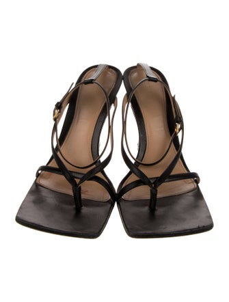 Bottega Veneta Leather Sandals