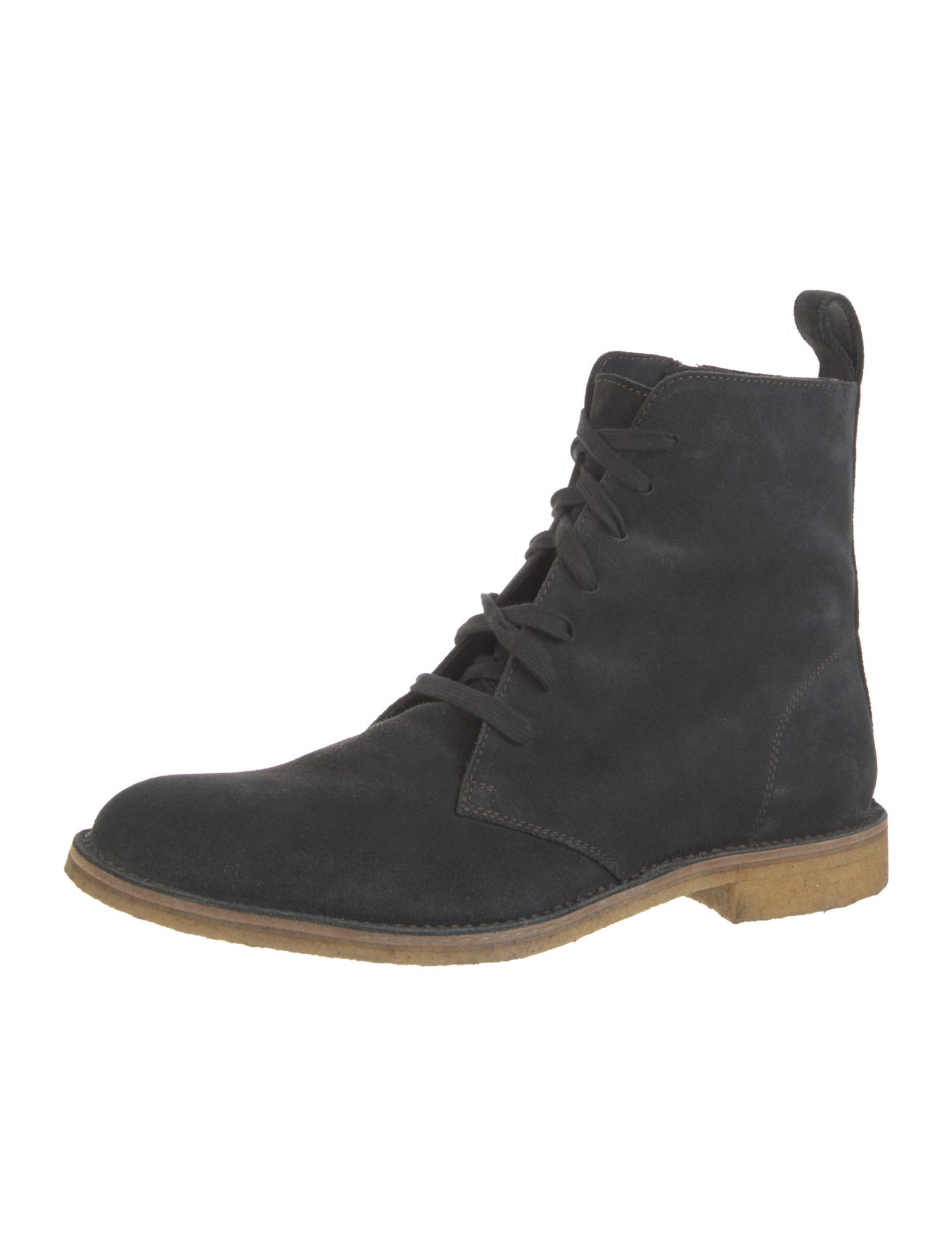 Bottega Veneta Suede Lace-Up Boots
