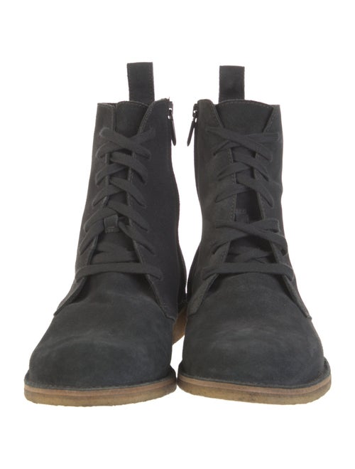 Bottega Veneta Suede Lace-Up Boots