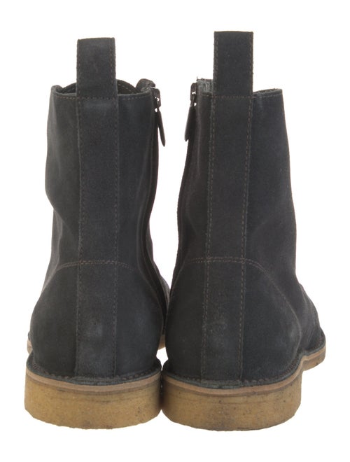 Bottega Veneta Suede Lace-Up Boots