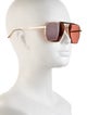 Bottega Veneta Aviator Tinted Sunglasses