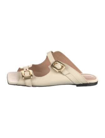 Bottega Veneta Leather Slides