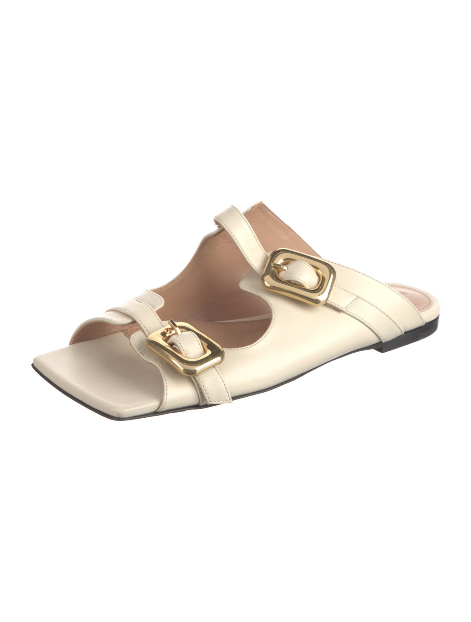 Bottega Veneta Leather Slides