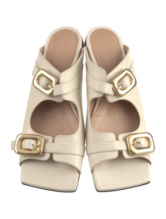 Bottega Veneta Leather Slides