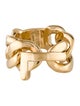 Bottega Veneta Alphabet 'L' Band Ring