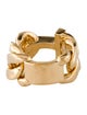 Bottega Veneta Alphabet 'T' Band Ring