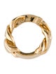 Bottega Veneta Alphabet 'T' Band Ring