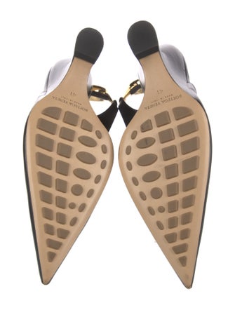 Bottega Veneta Leather Slingback Pumps