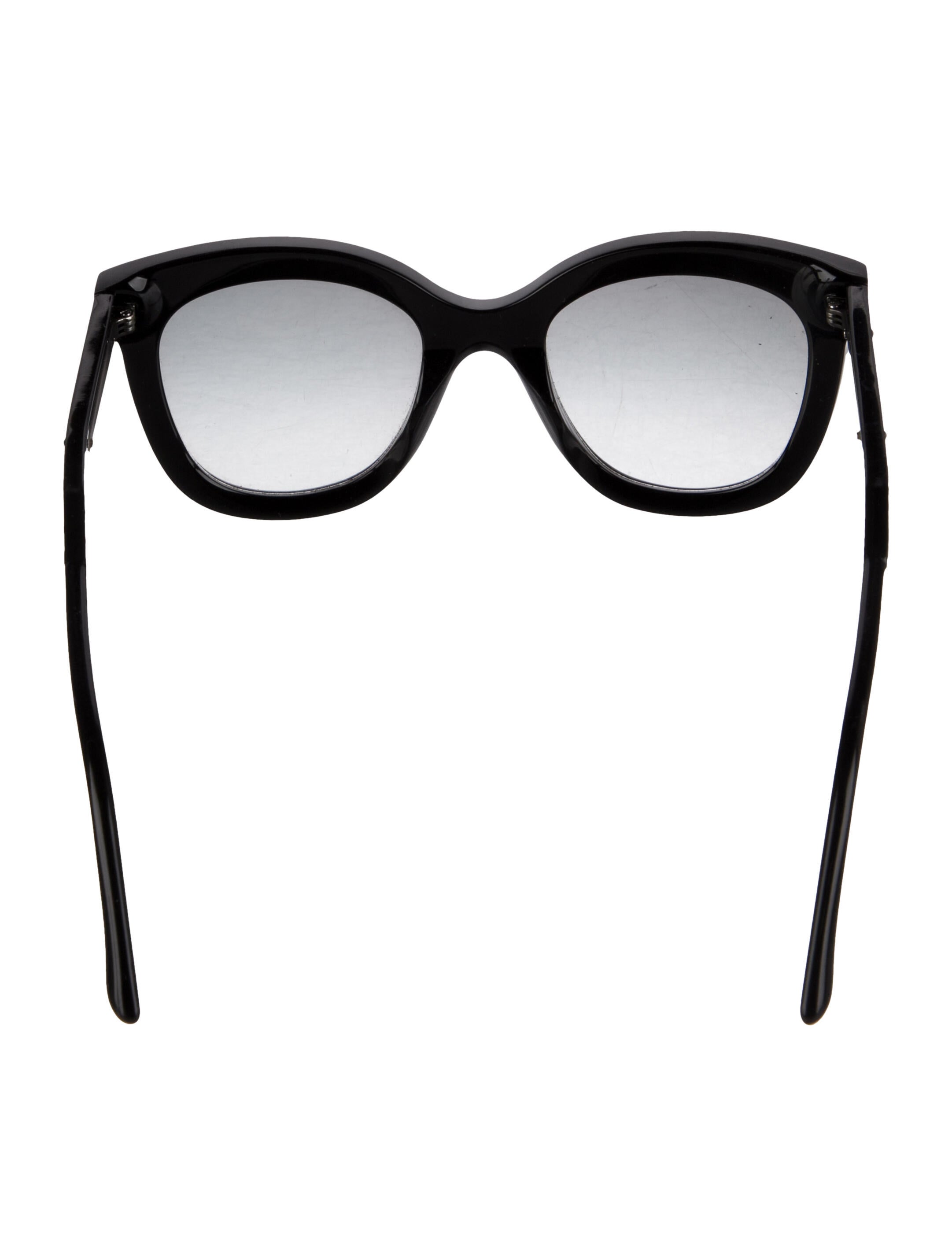 Bottega Veneta Intrecciato Weave Wayfarer Sunglasses