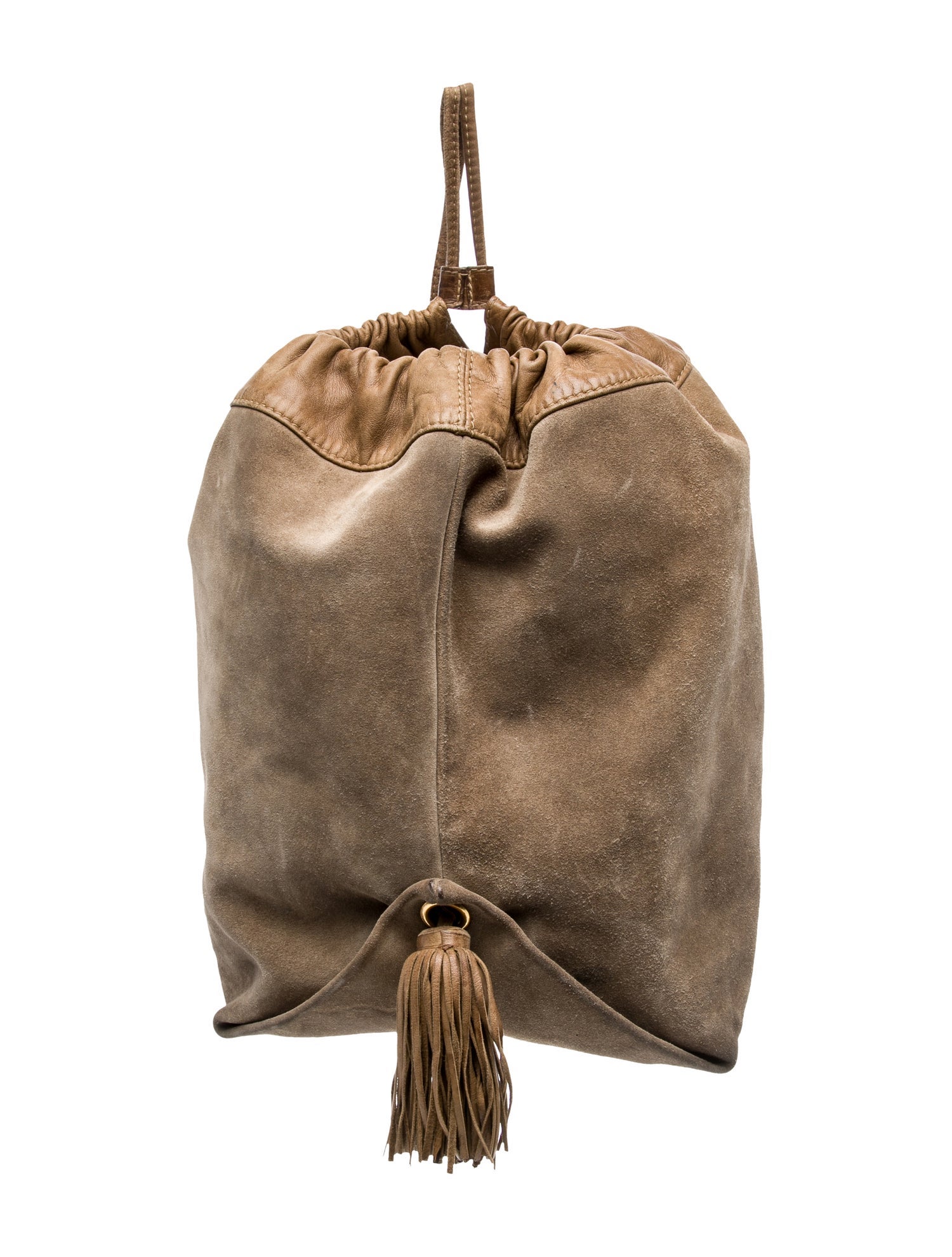 Bottega Veneta Suede Bucket Bag