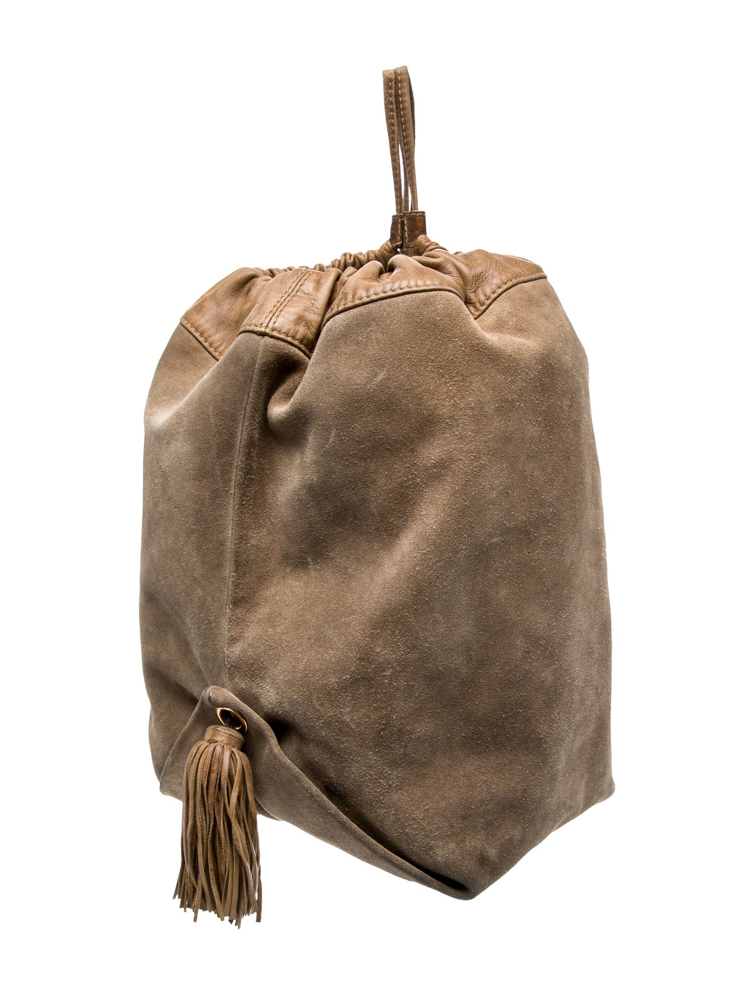 Bottega Veneta Suede Bucket Bag