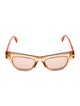 Bottega Veneta Square Tinted Sunglasses