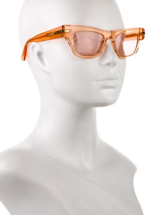 Bottega Veneta Square Tinted Sunglasses