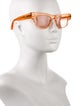 Bottega Veneta Square Tinted Sunglasses