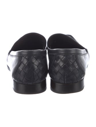 Bottega Veneta Intrecciato Weave Leather Loafers