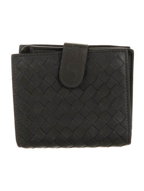 Bottega Veneta Intrecciato Weave Leather Wallet
