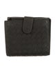 Bottega Veneta Intrecciato Weave Leather Wallet