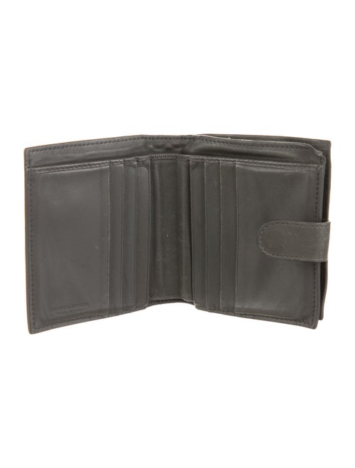 Bottega Veneta Intrecciato Weave Leather Wallet