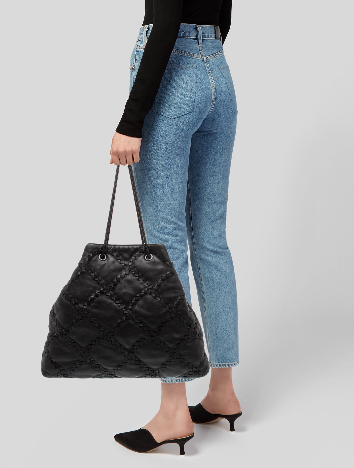 Bottega Veneta Intrecciato Top Handle Bag