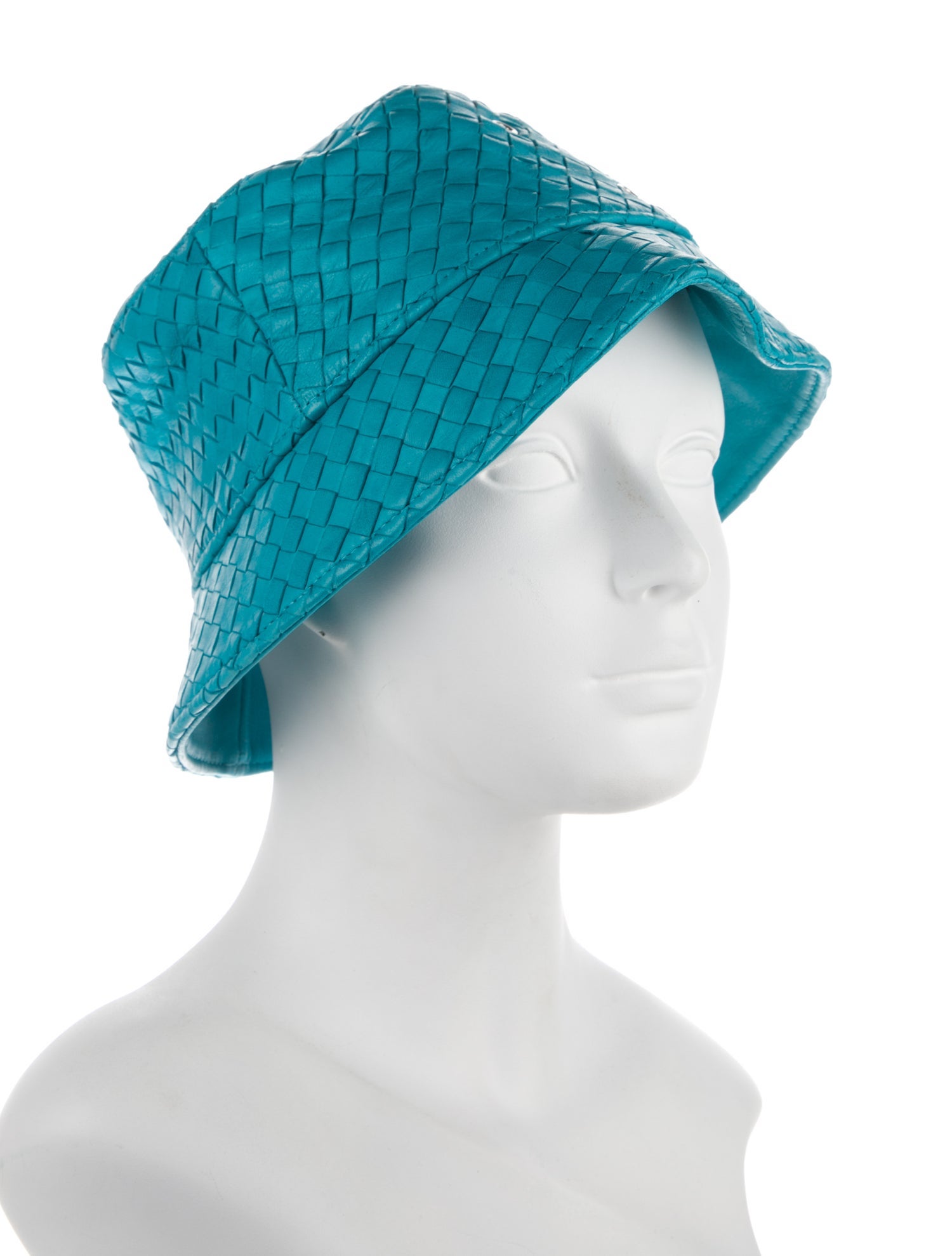 Bottega Veneta Leather Bucket Hat w/Tags