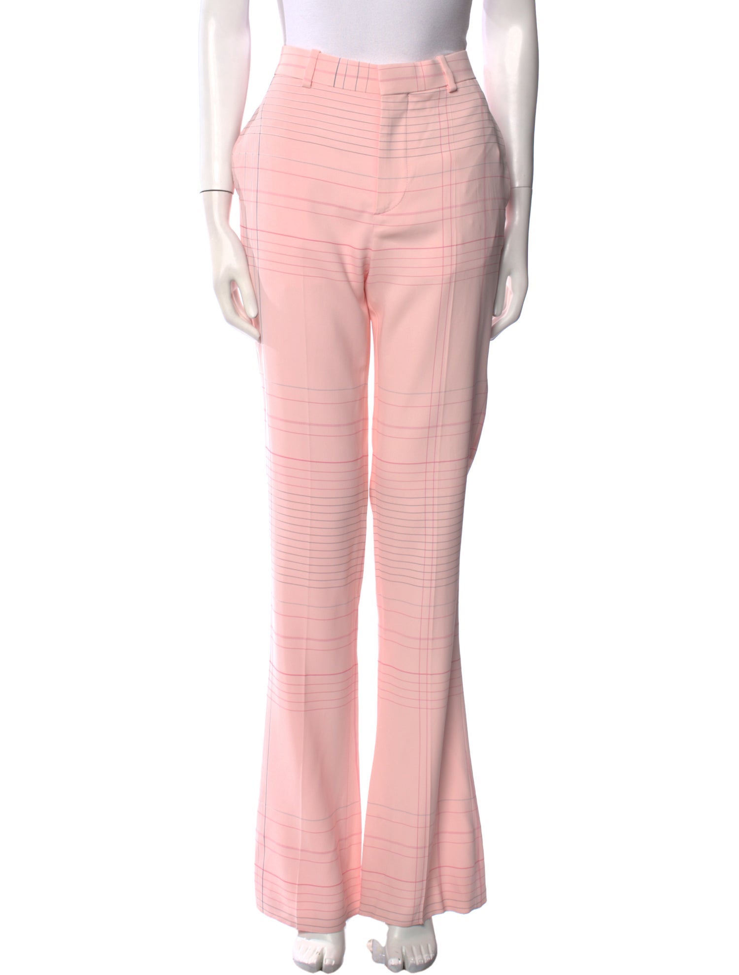 Bottega Veneta Striped Straight Leg Pants