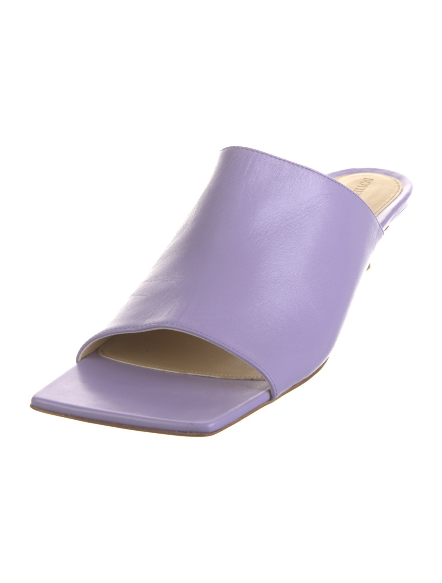 Bottega Veneta Leather Slides