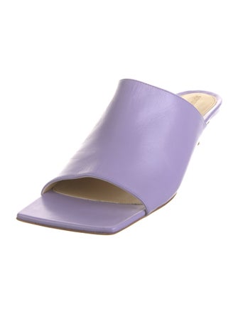 Bottega Veneta Leather Slides